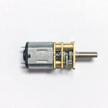 1.5v 12mm N10 микро токтун тиштүү мотору